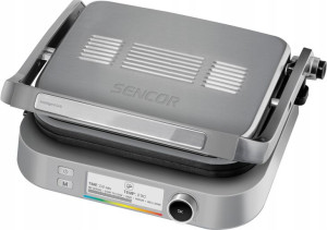 Grill Kontaktowy Sencor Z Wyświetlaczem Lcd Smart