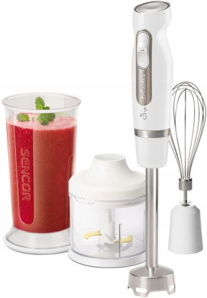 Mikser Blender Ręczny Z Miską Sencor 3w1 1000 W