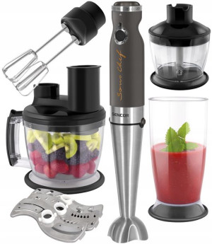 Sencor Blender Ręczny Zestaw 9w1 1200 W Grafitowy