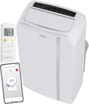 Sencor Klimatyzator Przenośny Wifi 1450 W 47 M2 Biały