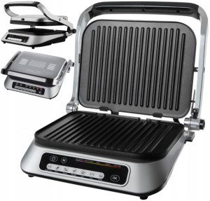 Sencor Opiekacz Kontaktowy 2100 W Srebrny
