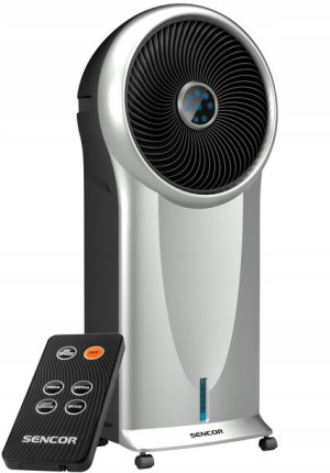 Sencor Wentylator Przenośny 110 W Srebrno-czarny
