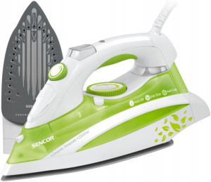 Sencor Żelazko Ceramiczne 2200 W Biało-zielone