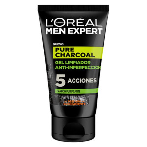 Żel Czyszczący do Twarzy Pure Charcoal L'Oreal Make Up (100 ml)