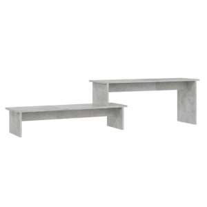 Szafka pod TV, szarość betonu, 180x30x43 cm, płyta wiórowa