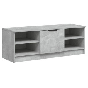 Szafka pod telewizor, szarość betonu, 102x35,5x36,5 cm