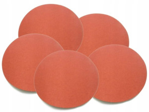 Krążki Ścierne 225mm 5 Sztuk Granulacja 60 Dedra