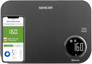 Inteligentna Waga Kuchenna Z Bluetooth Sencor 5kg