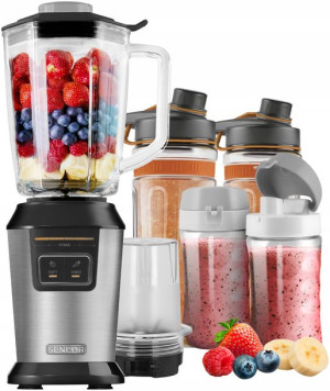 Sencor Blender Kielichowy 800 W Srebrny