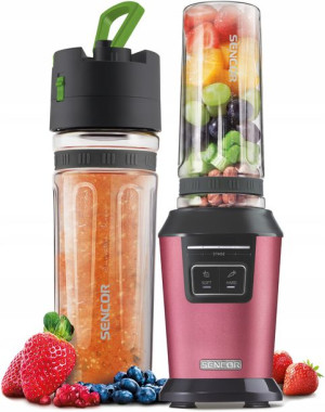 Sencor Blender Kielichowy Do Smoothie 800 W Czerwony