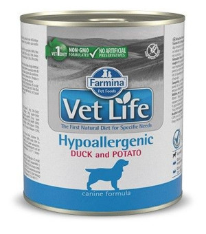 Farmina Vet Life Dog Hypoallergenic Duck&Potato - Mokra Karma Dla Psa - 300