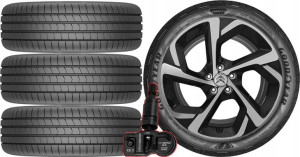KOŁA Citroen C4 Picasso 2 Goodyear 245/40R18+TPM