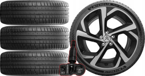 KOŁA Citroen C4 G.ST 2 Michelin 225/45R18+TPMS