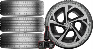 KOŁA Citroen C6 2 Continental 245/45R18+TPMS*4