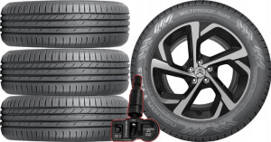 KOŁA Citroen C5 AC Nokian 235/55R18+TPMS