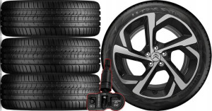 KOŁA Citroen C4 Picasso 2 Vredestein 225/45R18TPMS
