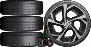 KOŁA Citroen C4 Picasso 2 Bridgestone 245/40R18+TP