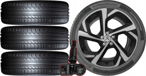 KOŁA Citroen C6 2 Continental 245/45R18+TPMS