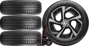KOŁA Peugeot 508 SW Falken 235/45R18+TPMS