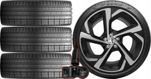 KOŁA Peugeot 407 COUPE Pirelli 235/45R18+TPMS