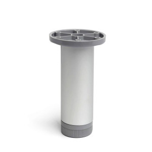 Stopy Rei 405 Matowy Cylindryczny Srebrzysty Aluminium Nowoczesny (Ø 3,9 x