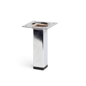 Stopy Rei 400g Kwadratowy Chromowanie Srebrzysty Stal Nowoczesny (Ø 2,5 x 1