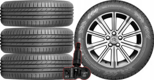 KOŁA LATO Citroen DS7 CB Nokian 215/65R17+TPMS