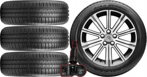 KOŁA Citroen C4 Picasso 2 Falken 205/55R17+TPMS