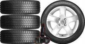 KOŁA LATO Citroen DS5 Bridgestone 215/60R16+TPMS