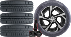 KOŁA Peugeot 407 COUPE Goodride 235/45R18+TPMS