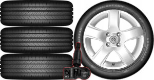 KOŁA LATO Citroen DS5 Goodyear 215/60R16+TPMS