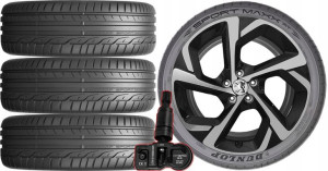 KOŁA Peugeot 308 II SW Dunlop 225/40R18+TPMS