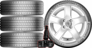 KOŁA Citroen Berlingo Continental 205/55R16+TPMS*3