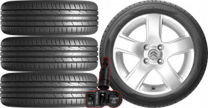 KOŁA LATO Citroen DS4 Hankook 215/60R16+TPMS*1