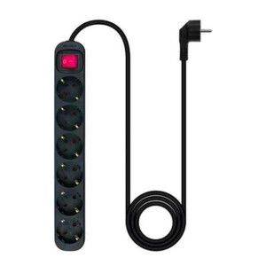 Listwa zasilająca NANOCABLE Regleta de enchufes de 6 tomas con interruptor,