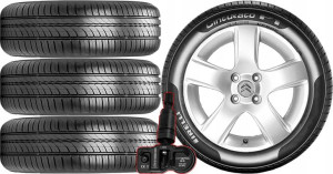 KOŁA LATO Citroen Berlingo Pirelli 205/55R16+TPMS