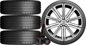 KOŁA PEUGEOT 308 2 SW Bridgestone 225/45R17+TPMS*2