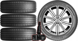 Koła Peugeot 308 2 Dunlop 215/50r17+tpms
