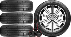 Koła Peugeot 3008 Falken 215/65r17+tpms