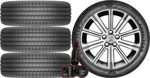 Koła Peugeot 308 2 Sw Goodyear 225/45r17+tpms*2