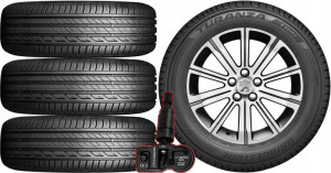 KOŁA PEUGEOT 407 Bridgestone 215/55R17+TPMS*1