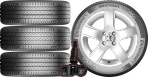 KOŁA LATO Peugeot 301 Continental 195/55R16+TPMS