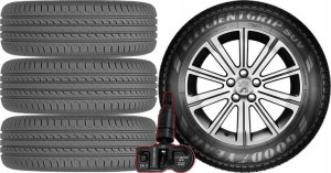 KOŁA PEUGEOT Traveller Goodyear 215/60R17+TPMS*2
