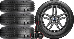 KOŁA LATO Volvo S40 2 Falken 235/40R18+TPMS