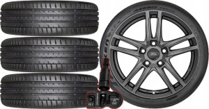 Koła Lato Ford Focus 3 Falken 235/40r18+tpms*1