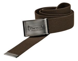 Pasek Płócienny Pinewood Canvas 9199 - Brązowy