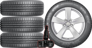 Koła Mercedes Glk X204 Nokian 235/55r18 Tpms