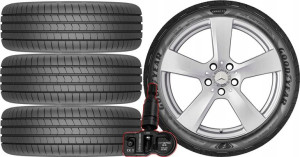 Koła Mercedes Glk X204 Goodyear 235/55r18 Tpms*2