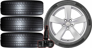 KOŁA MERCEDES E-KL. W213 Continental 245/45R18 TPM