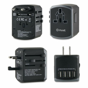 Uniwersalny Adapter Turystyczny do Gniazdka Muvit MUADP0023